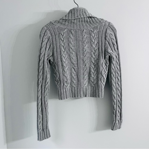 Proenza Schouler for Target Grey Cropped Cardigan - Picture 4 of 7